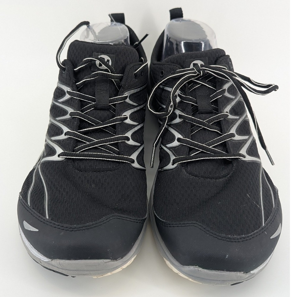 Merrell Bare Access 4 Mens 12 Black Silver Trail Running Shoes J06523 Vibram